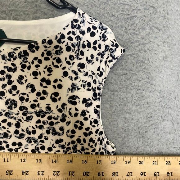 Lauren Ralph Lauren womens dress cap sleeves career office church knee length 10 - Picture 6 of 9